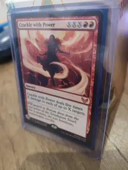 MTG Crackle with Power, Strixhaven: School of Mages - Excellent Condition - Image 2