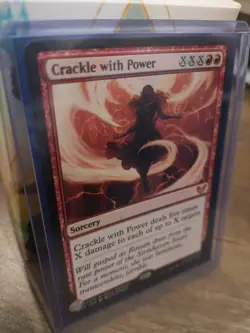 MTG Crackle with Power, Strixhaven: School of Mages - Excellent Condition - Image 3