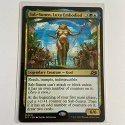 MTG: Aetherdrift - Sab-Sunen, Luxa Embodied - Mythic Rare - 0221 NM - Image 1