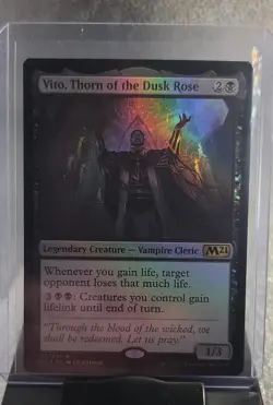 Vito, Thorn of the Dusk Rose - MTH Core Set 2021 - Foil - Image 1