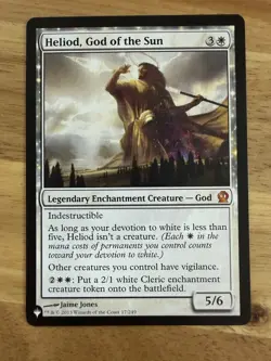 Heliod, God of the Sun - The List Reprints Legendary Mythic 17/249 Regular MTG - Image 1