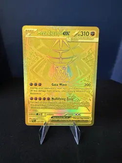Pokemon TCG - Perfect Order Mega Zygarde EX GOLD HYPER RARE 124/088 - Image 1