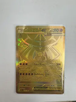 Mega Zygarde EX 124/088 Gold Perfect Order Pokemon TCG - Image 3