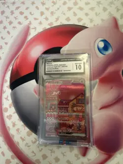 Pokemon 2023 Japanese 151 Mew EX SAR Cgc 10 Very Nice Card ! - Image 1