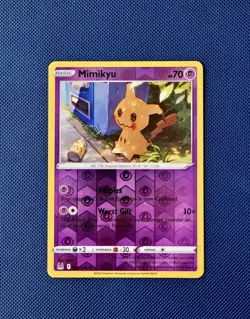 Mimikyu 080/196 Lost Origin Reverse Holo Rare Pokemon Card - Image 1