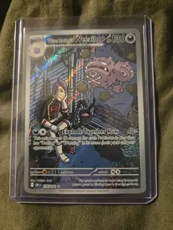 Team Rocket's Weezing - Pokemon • Destined Rivals • Illustration Rare • 199/182 - Image 1