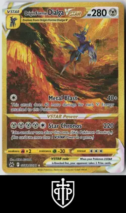 Pokemon - Origin Forme Dialga VSTAR GG68/GG70 Crown Zenith - NM - Image 1