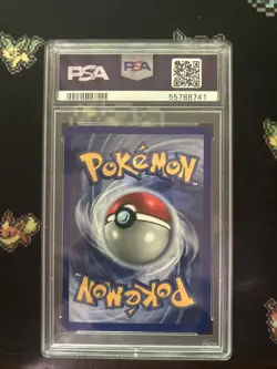 Pokemon TCG Machamp Holo Rare 1st Edition Base Set 8/102 PSA 9 - Image 2