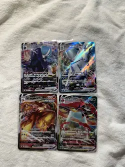Japanese Pokemon V Max 4 pack lot - Image 1
