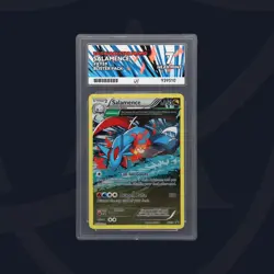 Salamence XY59 Black Star Promo 2015 Pokemon Full Art Holo ACE 7 Near Mint - Image 2