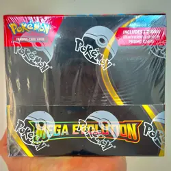 Pokemon TCG Mega Evolution Enhanced Booster Box (36 Packs & 1 Promo) – Sealed - Image 1