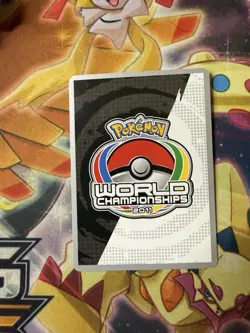 2011 Pokemon World Championships Tropical Beach BW28 The Truth Black Star Promo - Image 2