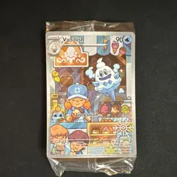 Pokemon Vanillish Paradox Rift 190/182 Illustration Rare English holiday stamp - Image 1