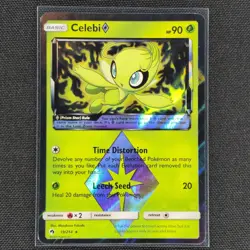 Celebi - 19/214 - Prism Rare - Lost Thunder - Sun & Moon - LP - Image 1