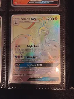 Pokemon TCG - Altaria GX #72/70 - Secret Rainbow Rare - NM/M - Image 1