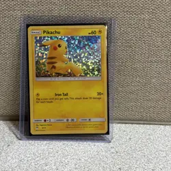 Pikachu - 6/12 Promo Holo McDonald's Promos 2019 006/012 MP Pokemon TCG - Image 1