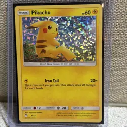 Pikachu - 6/12 Promo Holo McDonald's Promos 2019 006/012 MP Pokemon TCG - Image 2