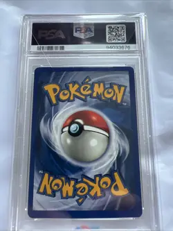 Pokemon Base Set Blastoise Holo 4th print UK 1999-2000 Psa 7 - Image 2