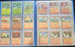 POKEMON TWILIGHT MASQUERADE x314 COMPLETE COMMON/UNCOMMON/HOLO RARE/EX CARD SET - Image 4