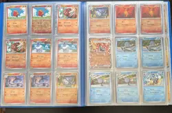 POKEMON TWILIGHT MASQUERADE x314 COMPLETE COMMON/UNCOMMON/HOLO RARE/EX CARD SET - Image 5