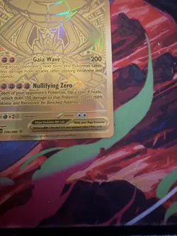 Pokemon: Mega Zygarde ex Gold Hyper Rare 124/088 Perfect Order NM FRESH - Image 2