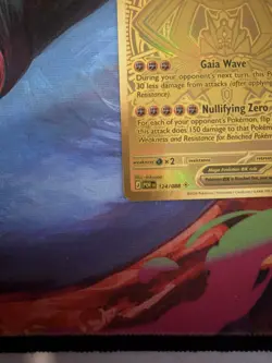 Pokemon: Mega Zygarde ex Gold Hyper Rare 124/088 Perfect Order NM FRESH - Image 4