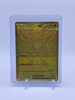 Mega Zygarde ex 124/088 Gold Hyper Rare Pokemon Perfect Order - POR ENG - Image 1