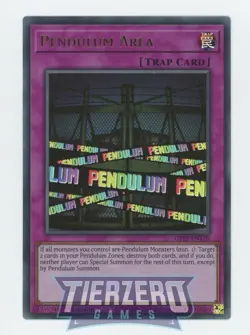 Yugioh Pendulum Area GFP2-EN170 Ultra Rare 1st Edition Near Mint - Image 1