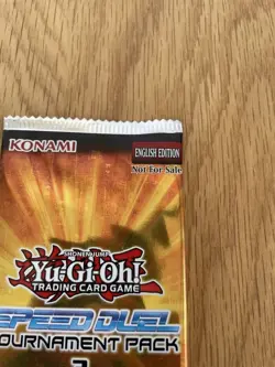 YuGiOh - Speed Duel Tournament Pack 3 STP3 Booster Pack (New & Sealed) - Image 2