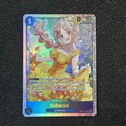 One Piece Card Rebecca OP15-053 SR Adventure On Kami’s Island NM English - Image 1