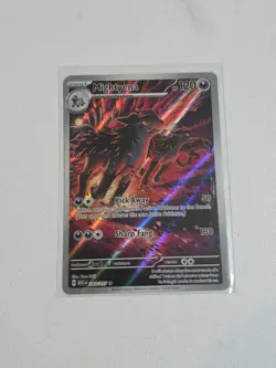 Pokemon Mightyena - 243/217 - Ascended Heroes Illustration Rare Holo- Pack Fresh - Image 1