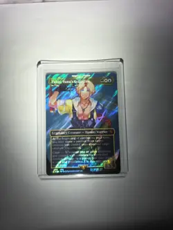 Tidus, Yuna's Guardian Borderless, Surge Foil, Final Fantasy MTG - Image 1