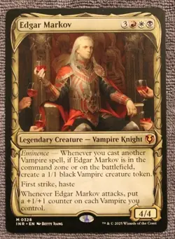 MTG - Edgar Markov (Showcase) - Innistrad Remasterd NM/M Condition Regular - Image 1