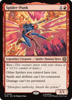 Spider-Punk - FOIL - Marvel's Spider-Man - MTG - Image 1