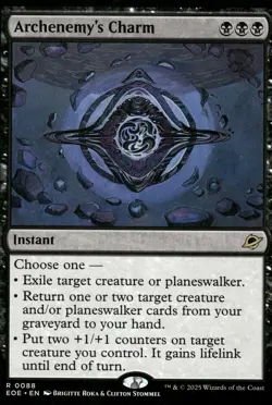 Archenemy's Charm R Edge of Eternities 88 NM - Image 1