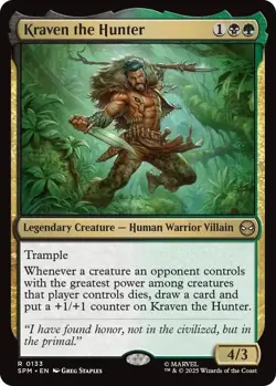 Kraven the Hunter - FOIL - Marvel's Spider-Man - MTG - Image 1
