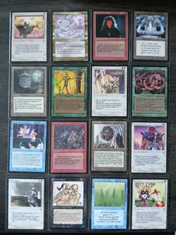 MTG Vintage Lot of 40. Legends, Antiquities, the Dark. Detailed Description - Image 1