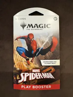MTG: Magic The Gathering Marvel Spider-Man Play Sleeved Booster Pack - Image 1