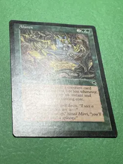 **Aluren** ~Tempest~ MTG: Magic the Gathering Moderate Play (MP) - Image 4