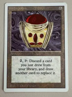 Jandor's Ring - MTG - REVISED (3rd) - ENGLISCH - ©1994 NM Rare - Image 1
