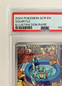 Pokemon Card Squirtle Illustration 148/142 Corona Astrale ENG inglese PSA 9 - Image 3