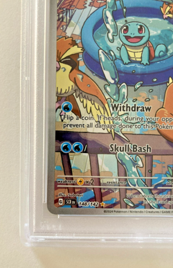 Pokemon Card Squirtle Illustration 148/142 Corona Astrale ENG inglese PSA 9 - Image 5