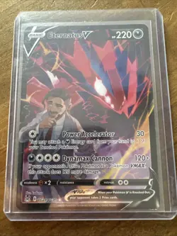Pokemon TCG Eternatus v TG21/TG30 Holo Rare Lost Origin Trainer Gallery - Image 1