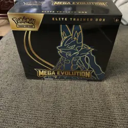 Pokemon TCG: Mega Evolution Elite Trainer Box Mega Lucario . - Image 1