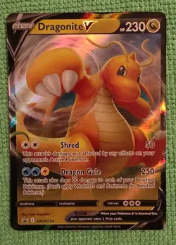 Pokemon Dragonite V SWSH154 Promo Full Art Holo SWSH: Sword & Shield - Image 1