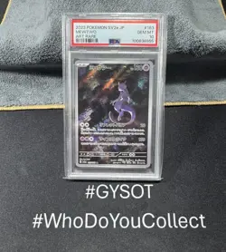 PSA 10 Gem Mint JPN Mewtwo AR sv2a S&V 151 183/165 Pokemon - Image 1
