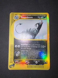 Pokemon SKYRIDGE - 12/144 HOUNDOOM - Reverse Holo - ENG - Moderately Played - Image 1