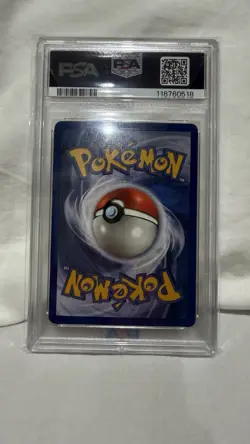 1999 POKEMON FOSSIL 1ST EDITION #4 DRAGONITE-HOLO PSA 7 - Image 2