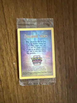 Pokemon TCG Ancient Mew Holo Card 2000 Movie Promo, Factory Sealed - Image 2