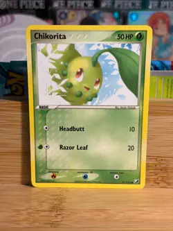 CHIKORITA 51/115 EX Unseen Forces Vintage Regular Pokemon TCG NM - Image 1